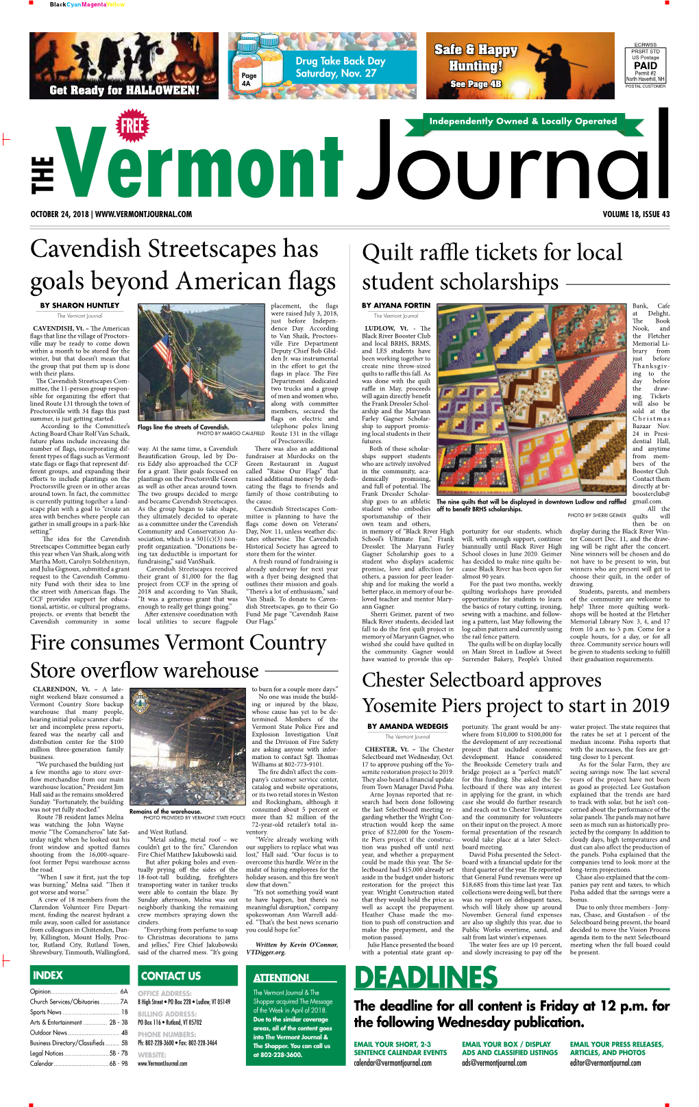 The Vermont Journal 10-24-18