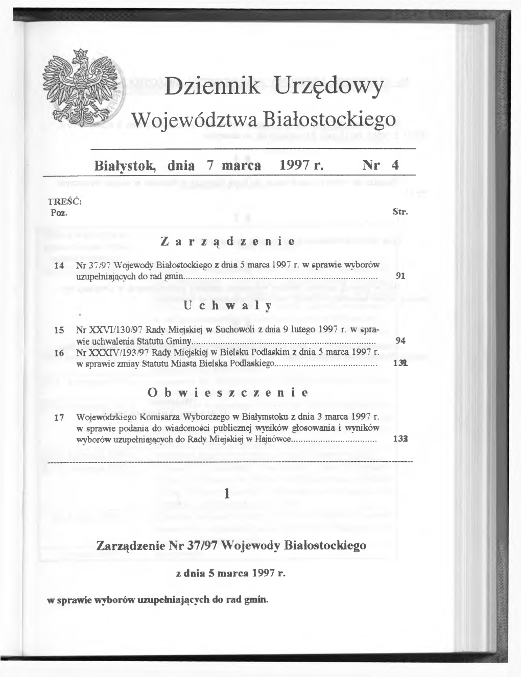 Dziennik Urzędowy Województwa Białostockiego