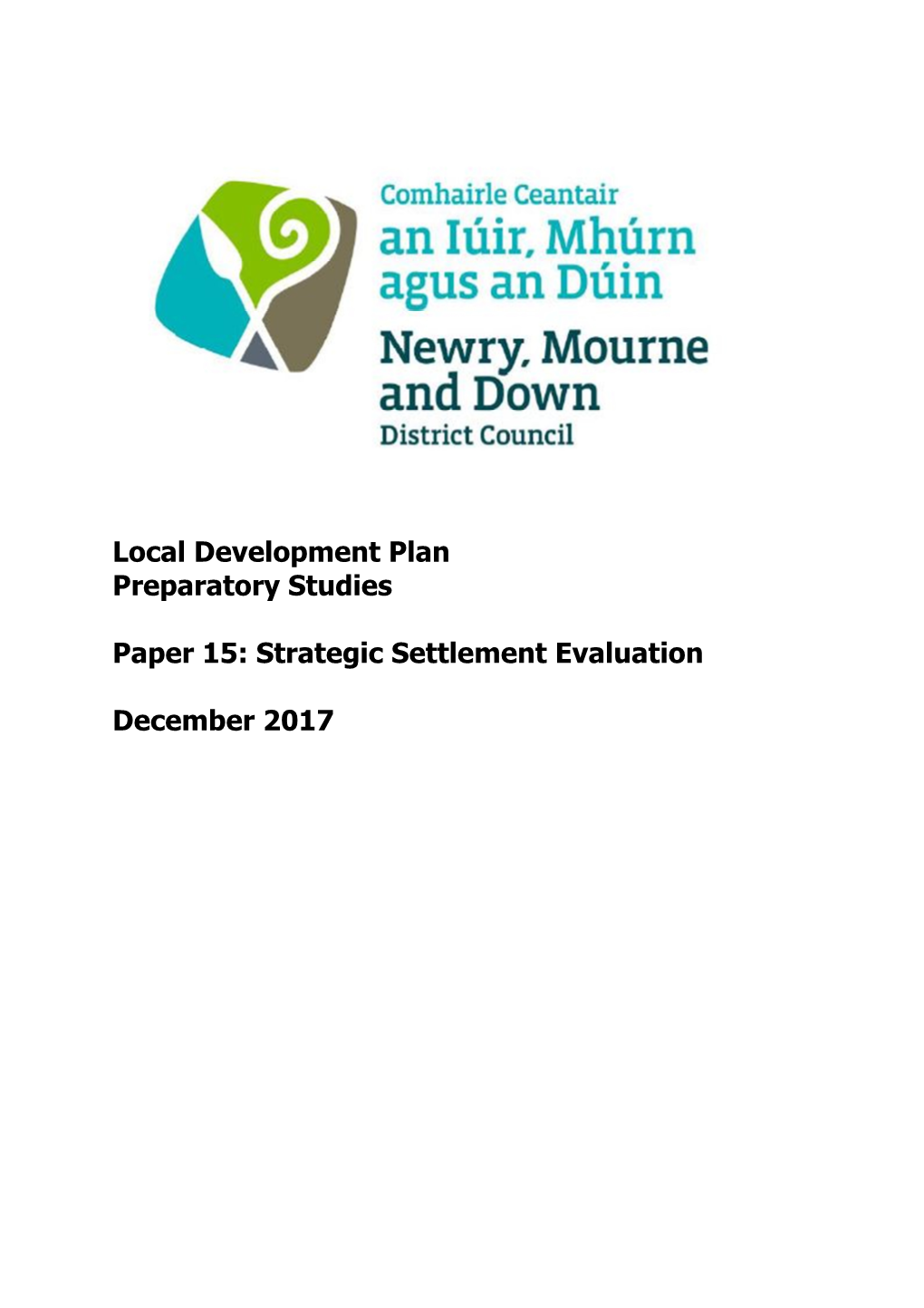 Strategic Settlement Evaluation December 2017