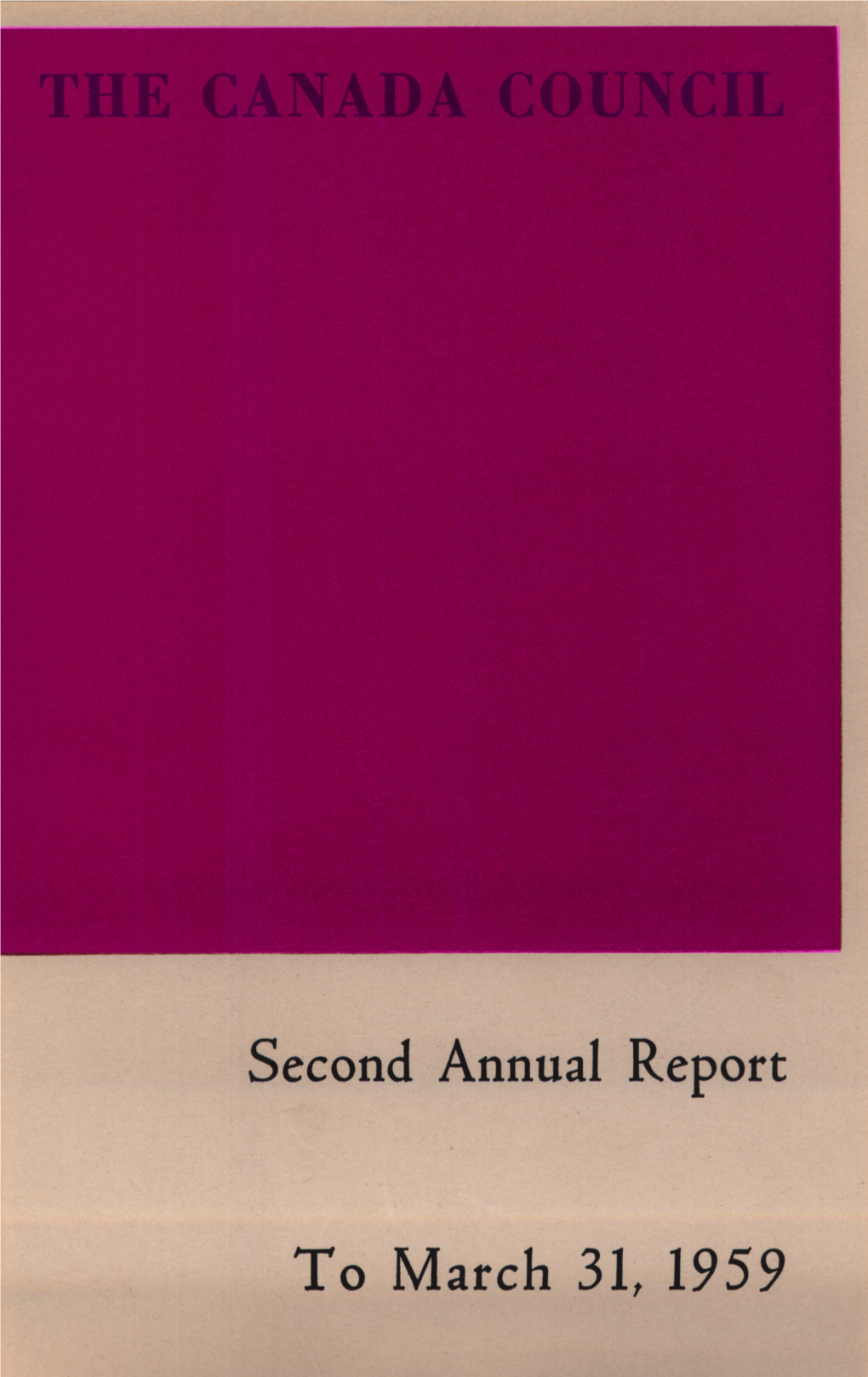 Second Annual Report