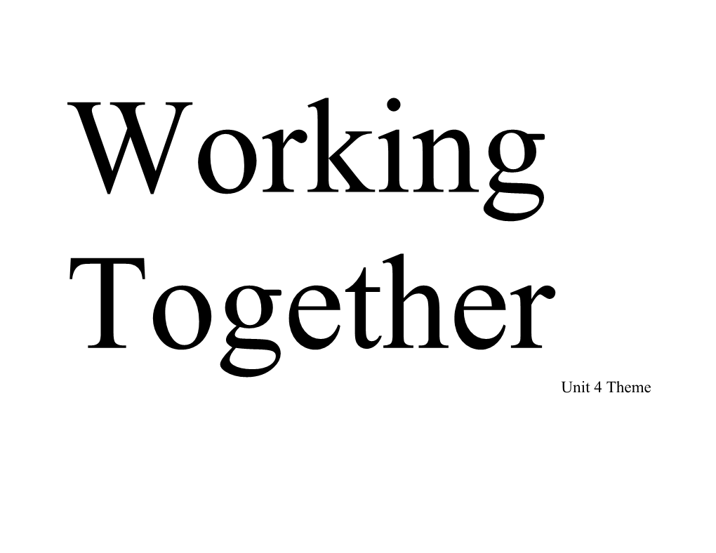 Why Do People Work on Teams?