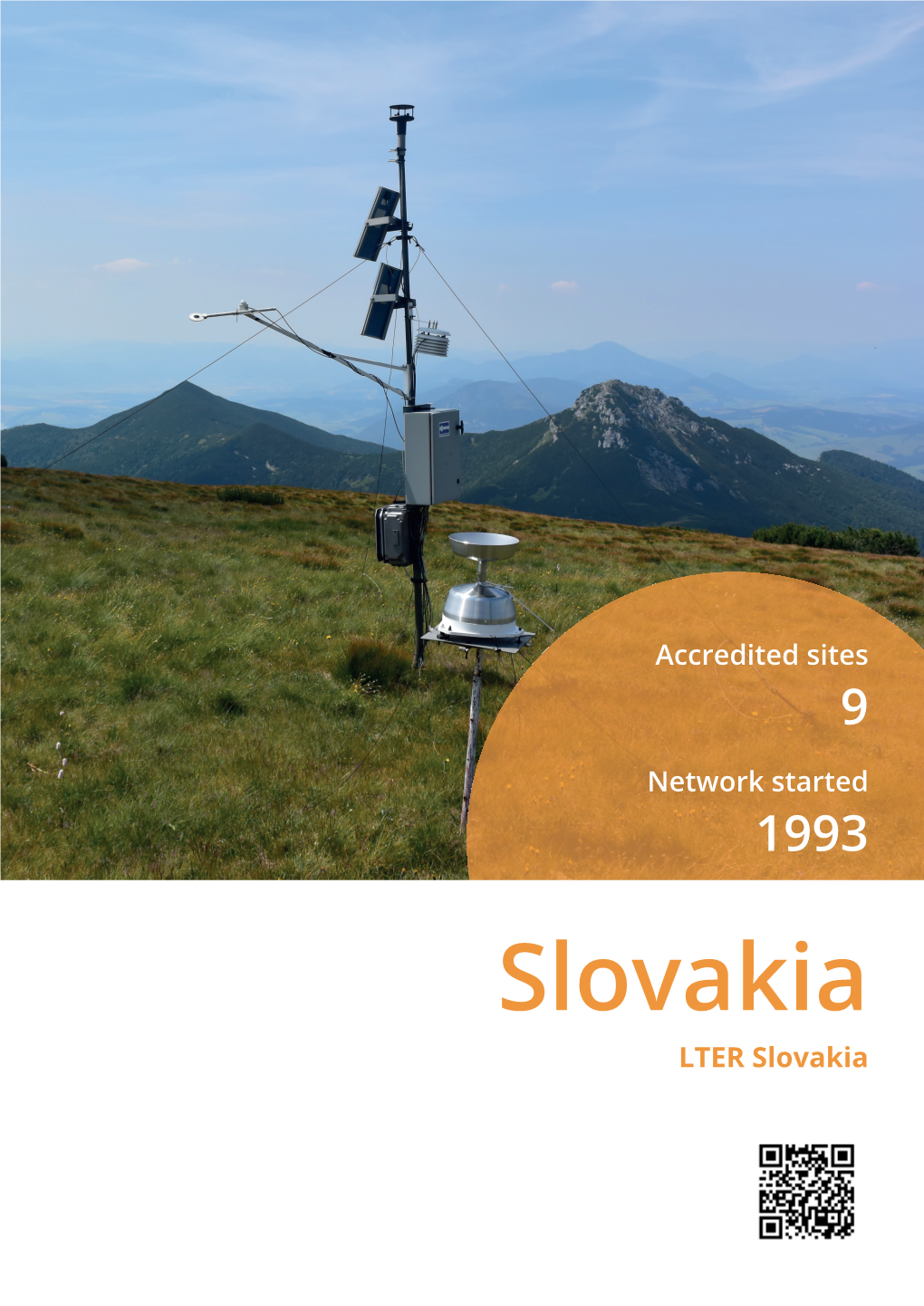 Slovakia LTER Slovakia an Extract of the Elter Site Catalogue