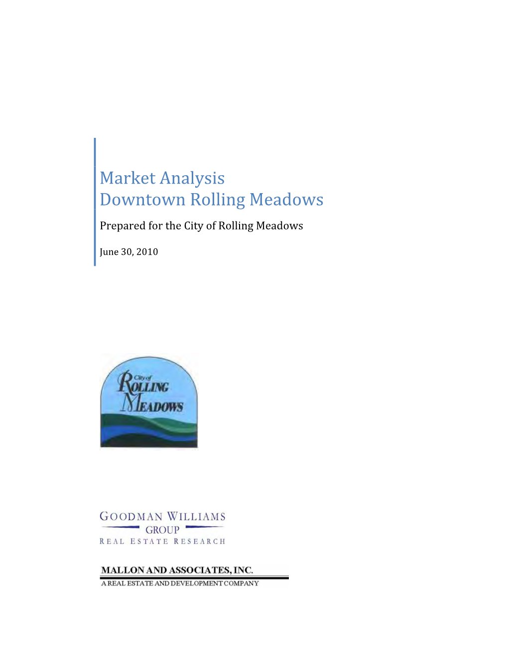 Downtown Market Analysis 2010