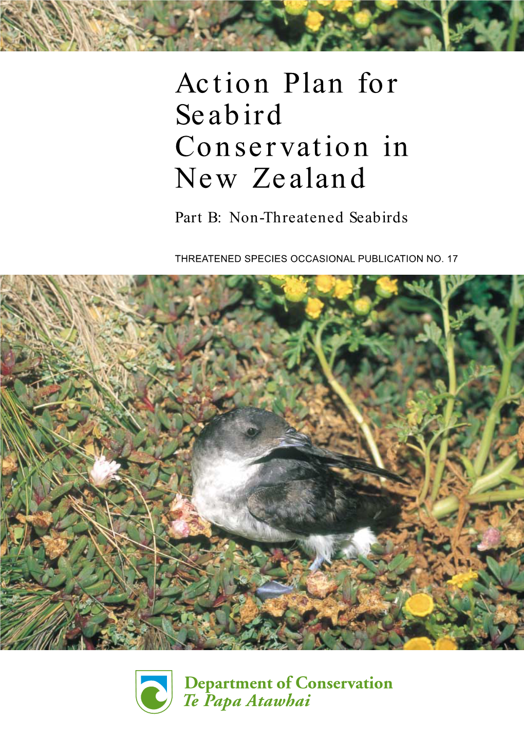 Action Plan for Seabird Conservation in New Zealand Part B: Non-Threatened Seabirds