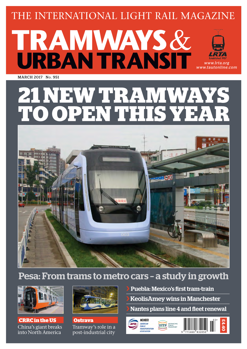 21 New Tramways to Open This Year