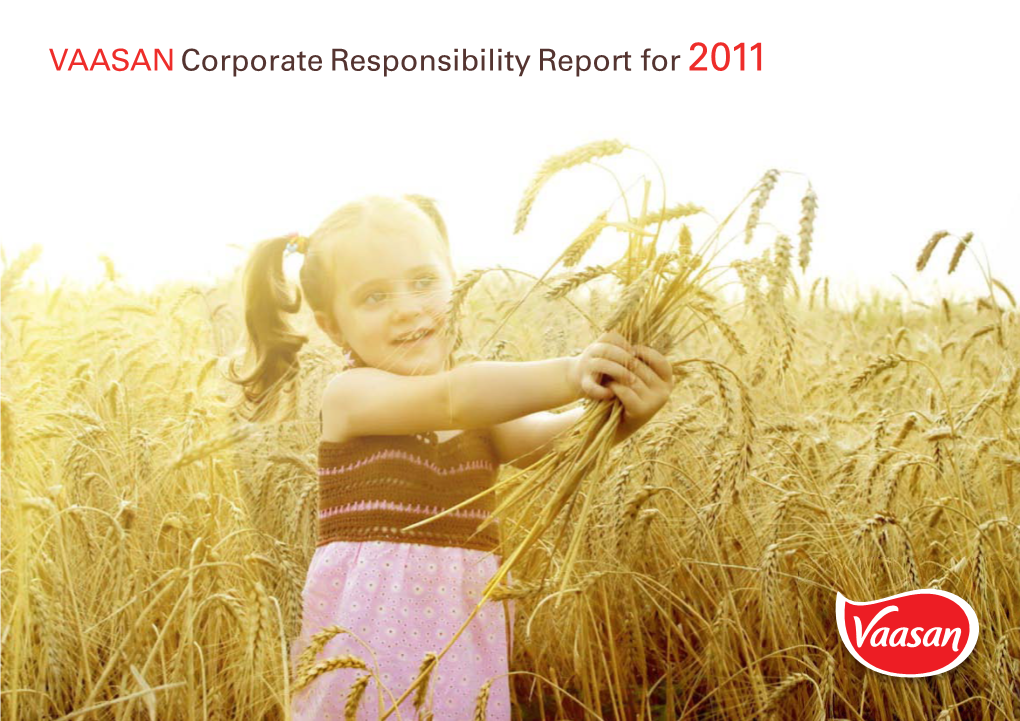 Vaasancorporate Responsibility Report