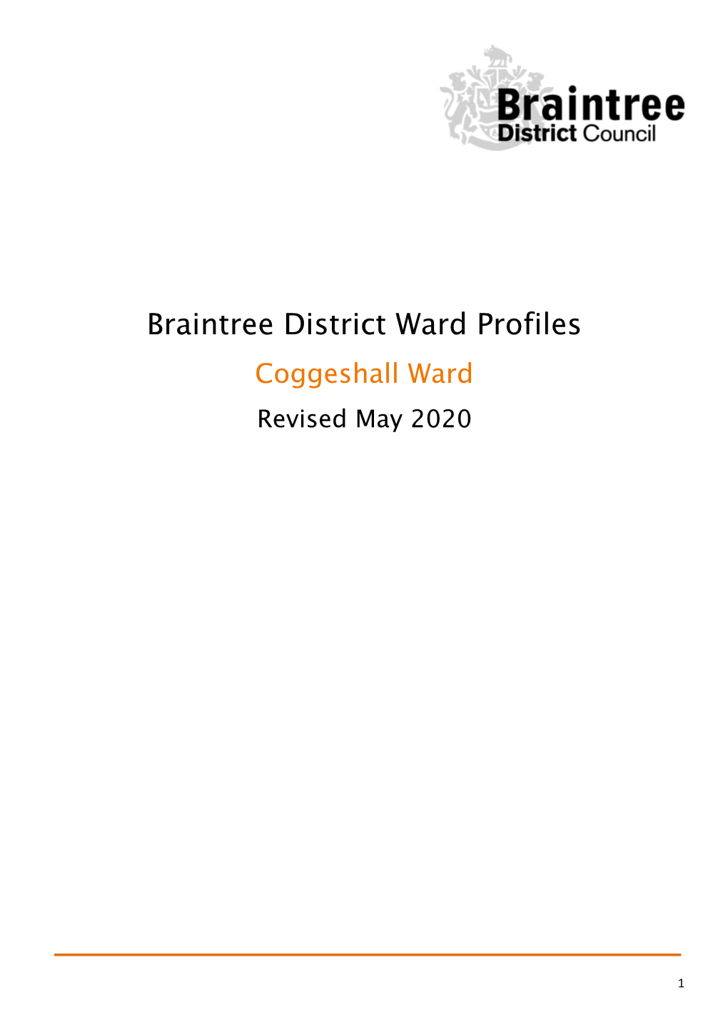 Coggeshall Ward Revised May 2020
