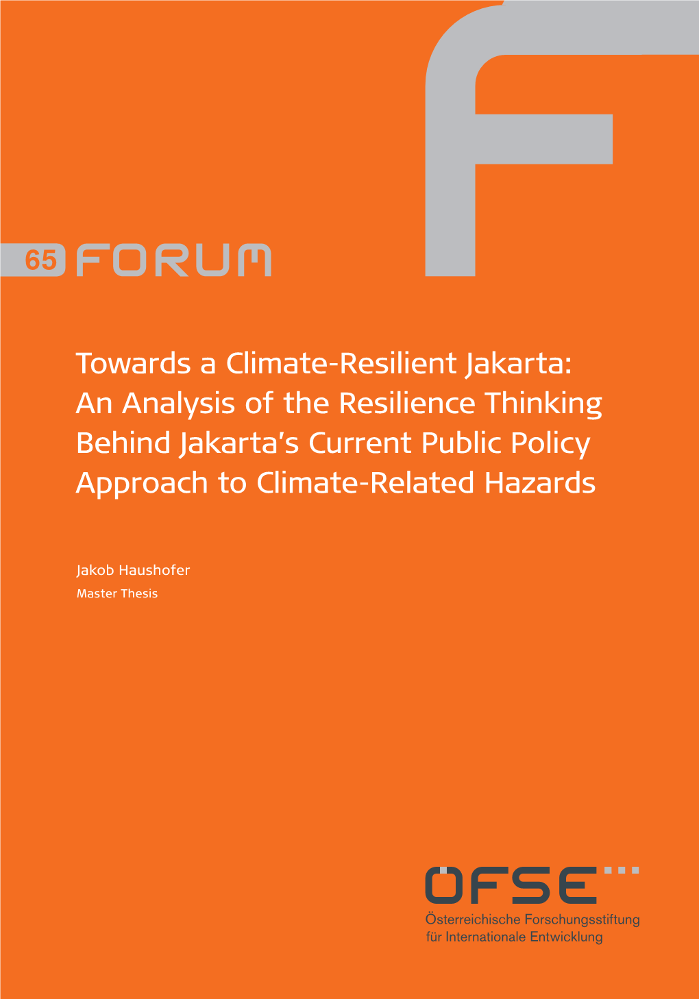 65 Towards a Climate-Resilient Jakarta