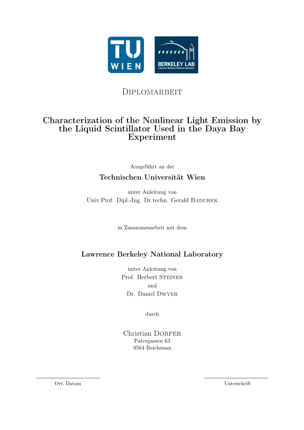 Characterization of the Nonlinear Light Emission by the Liquid Scintillator Used in the Daya Bay Experiment