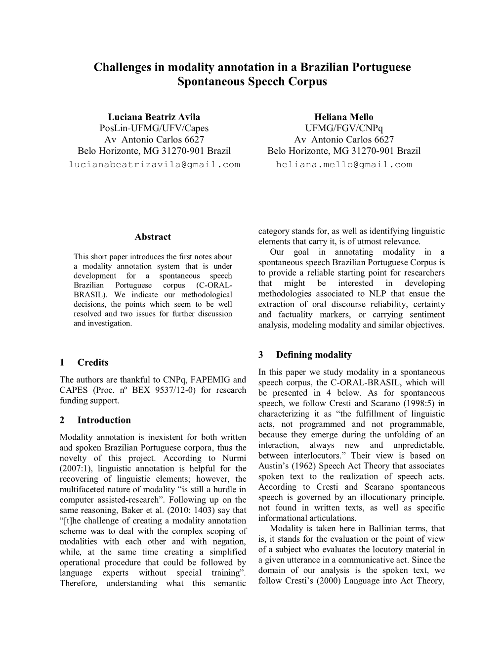 Proceedings of the IWCS 2013 Workshop on Annotation of Modal