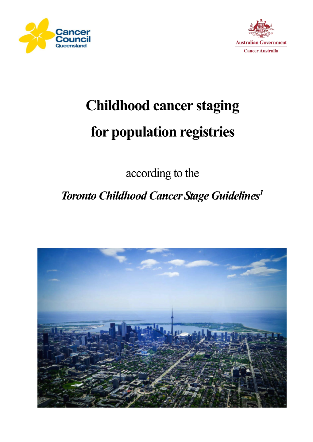 Childhood Cancer Staging for Population Registries