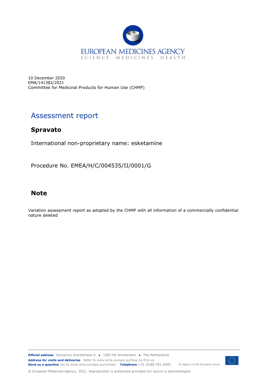 Assessment Report