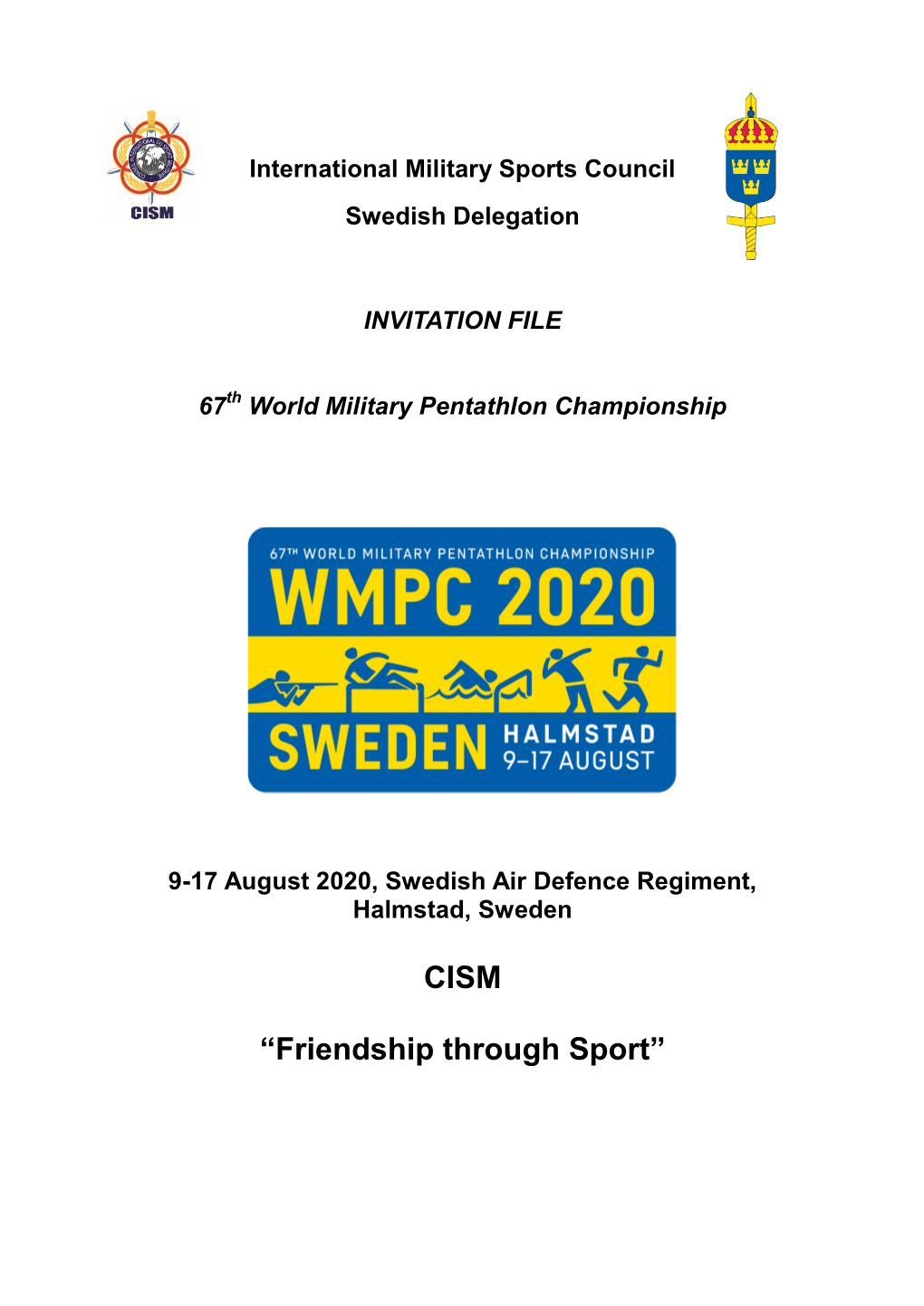 International Military Sports Council Swedish Delegation