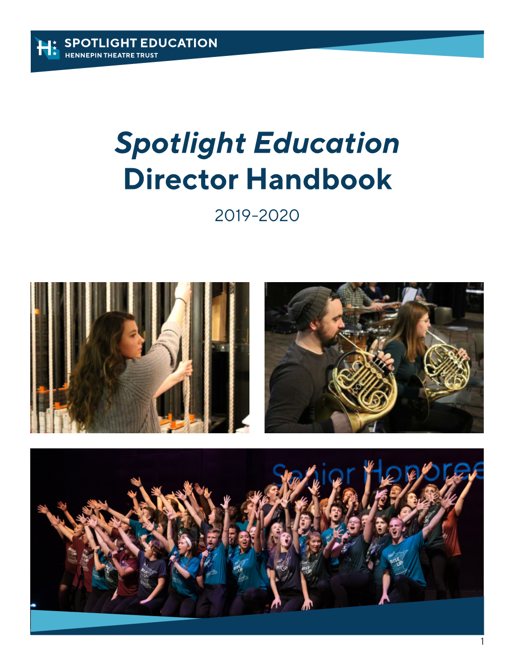 Spotlight Education Director Handbook 2019-2020