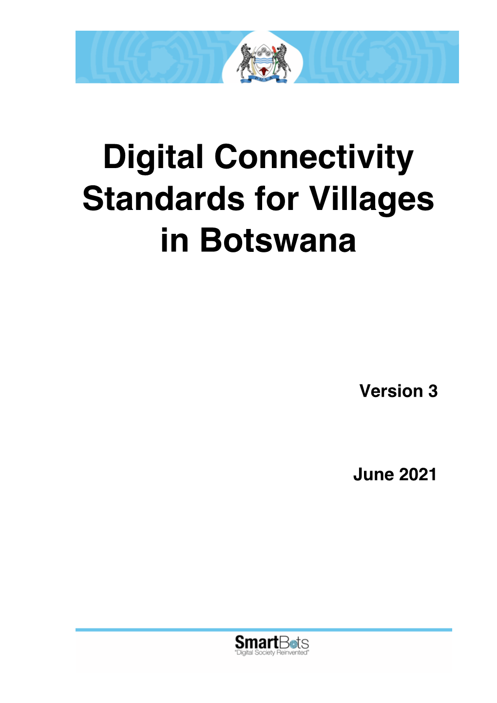 Digital Connectivity Standards for Villages in Botswana
