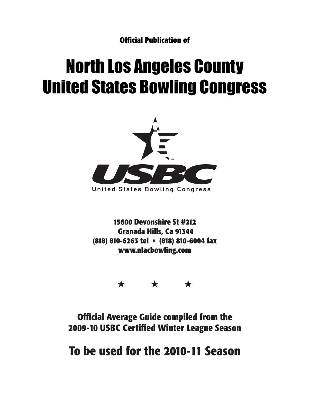 North Los Angeles County United States Bowling Congress