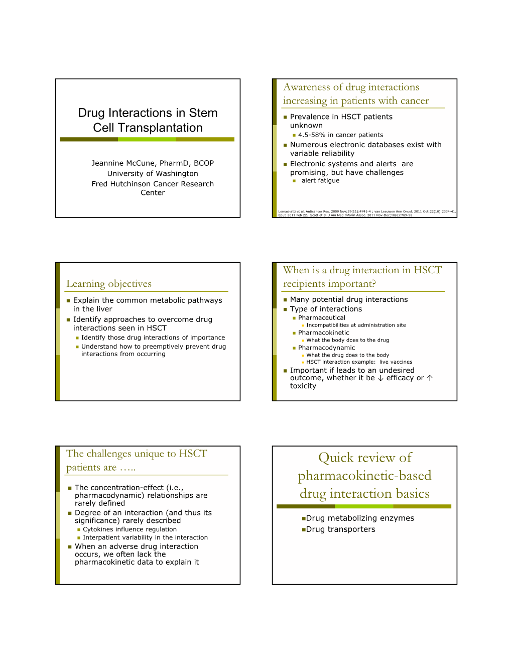 Quick Review of Pharmacokinetic-Based Drug