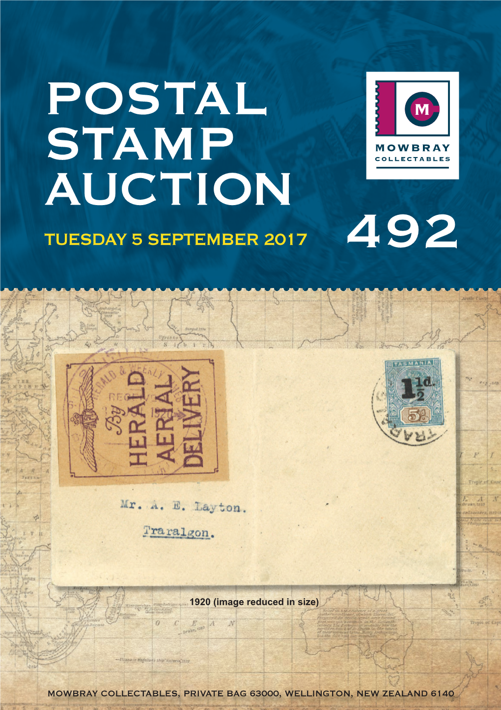 Postal Stamp Auction Tuesday 5 September 2017 492