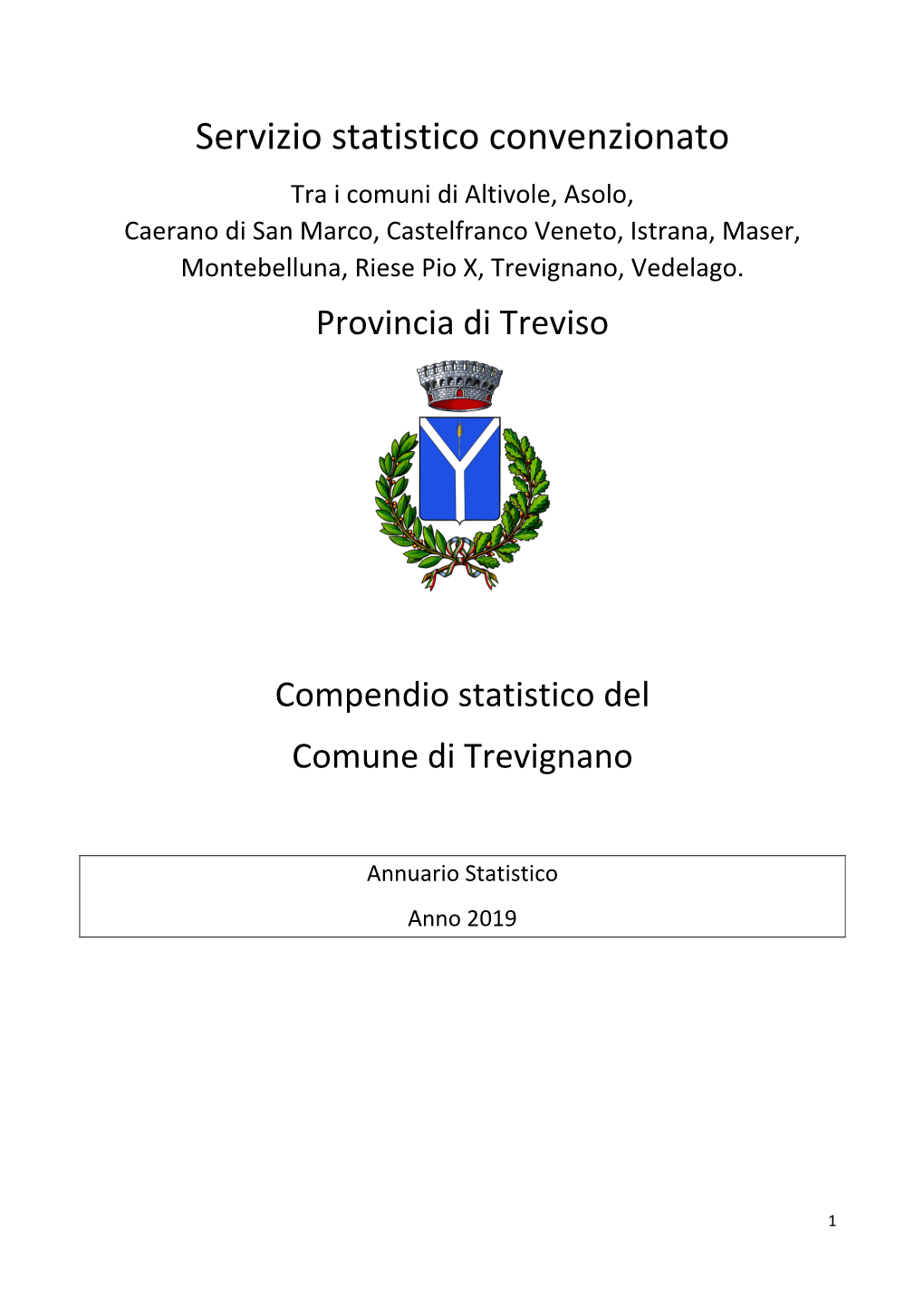 Annuario Statistico Del Comune Di Trevignano