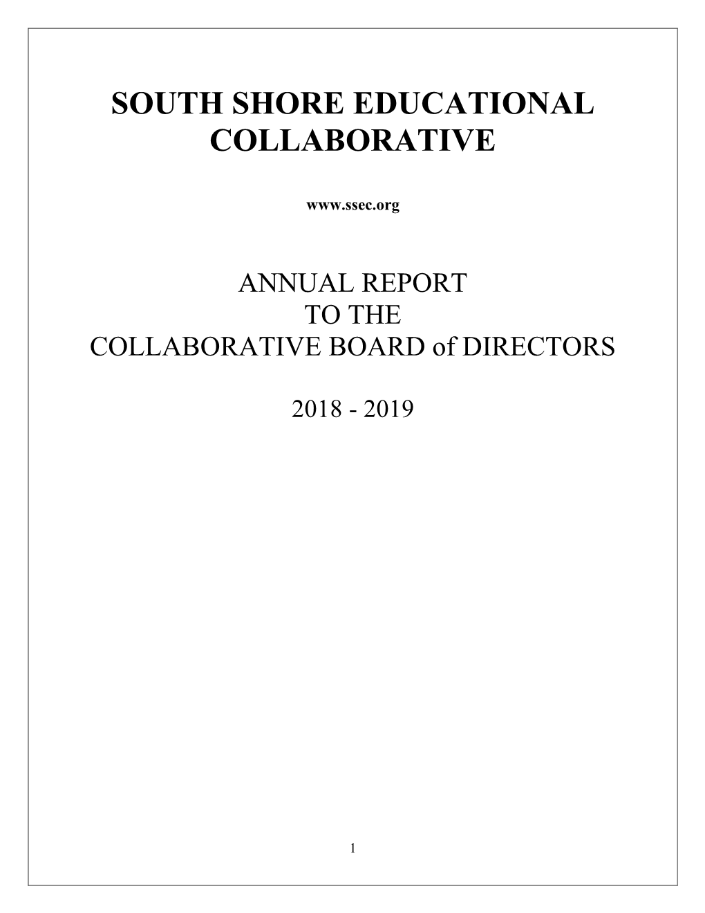 South Shore Educational Collaborative