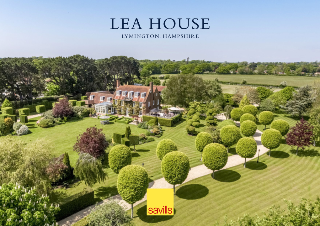 Lea House Lymington, Hampshire