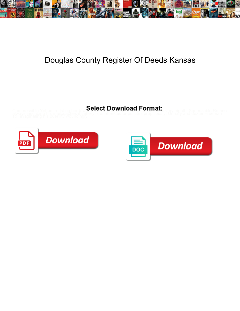 Douglas County Register of Deeds Kansas