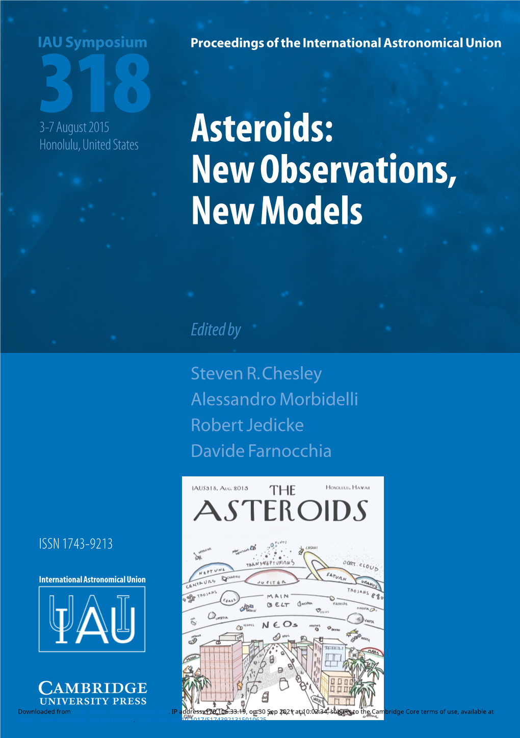 Asteroids Are the Small, Usually Rocky, Bodies That Reside Primarily in a Belt Between Mars and Jupiter