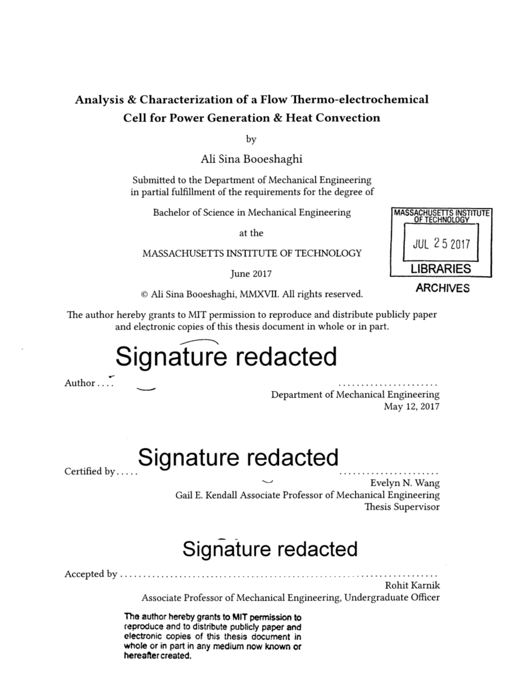 Signature Redacted Author