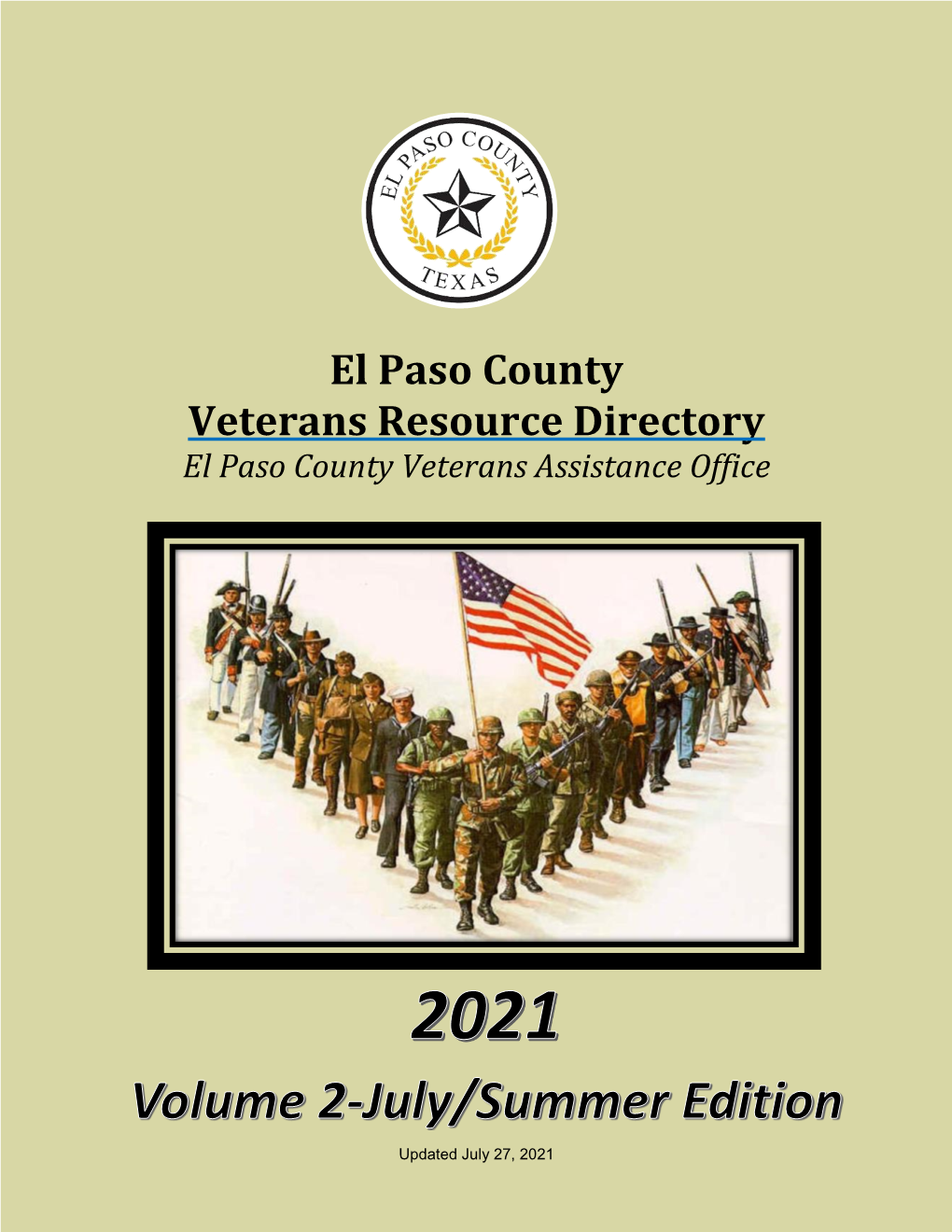 El Paso County Veterans Resource Directory