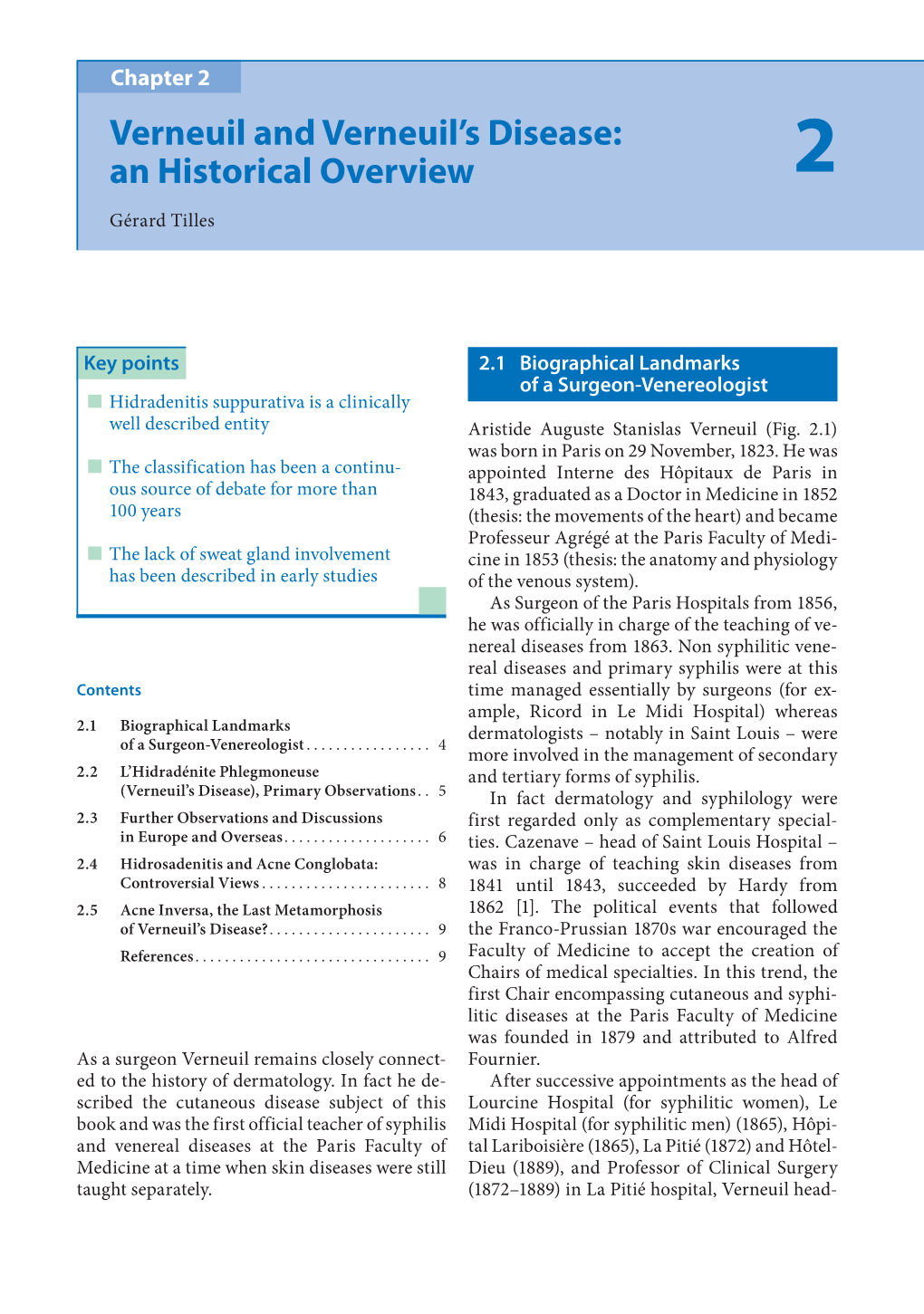 Verneuil and Verneuil's Disease: an Historical Overview