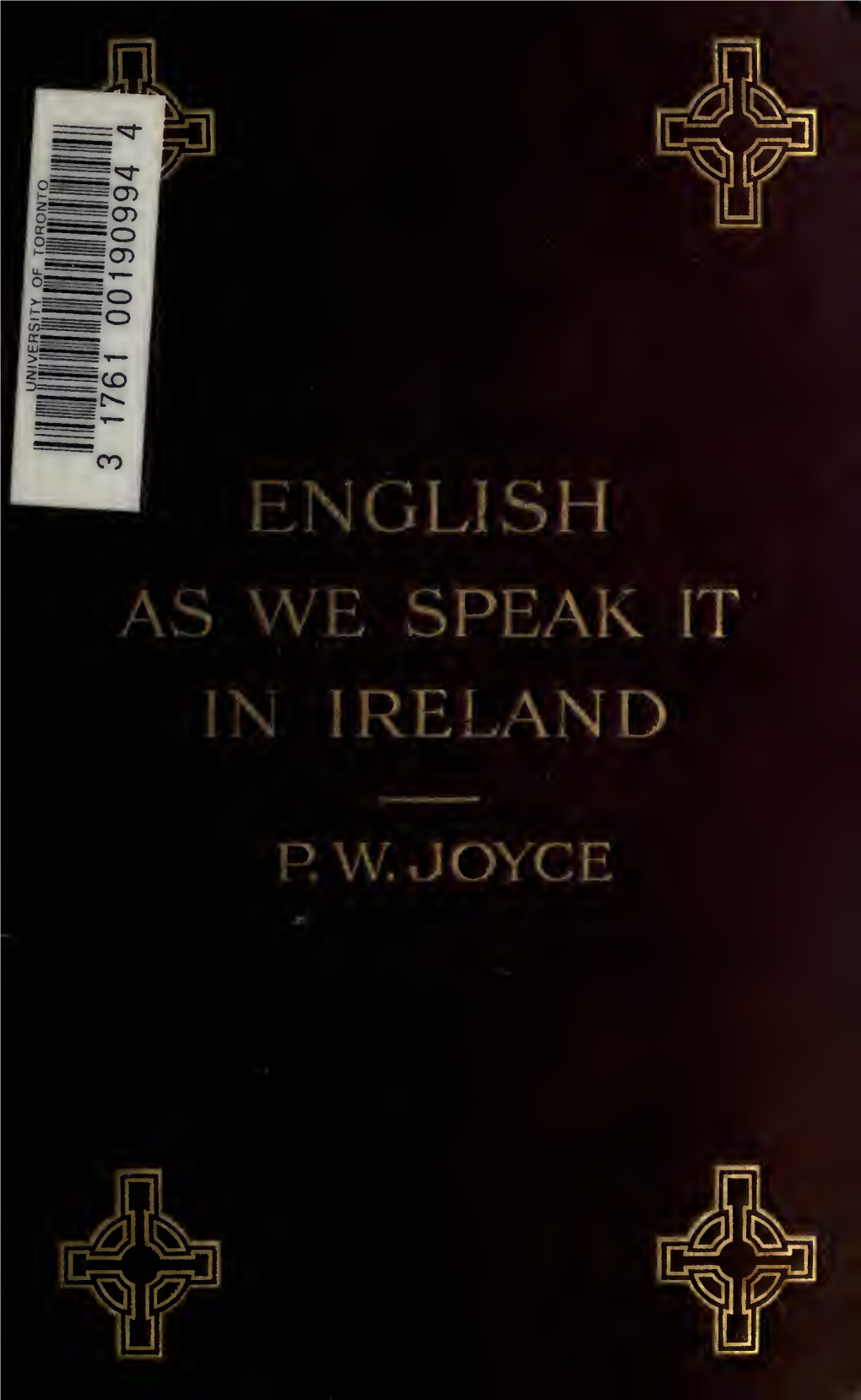 English As We Speak It in Ireland