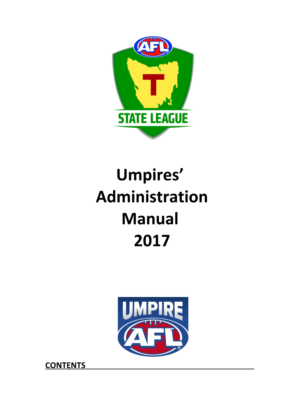 Umpiring Statewide League Proposals