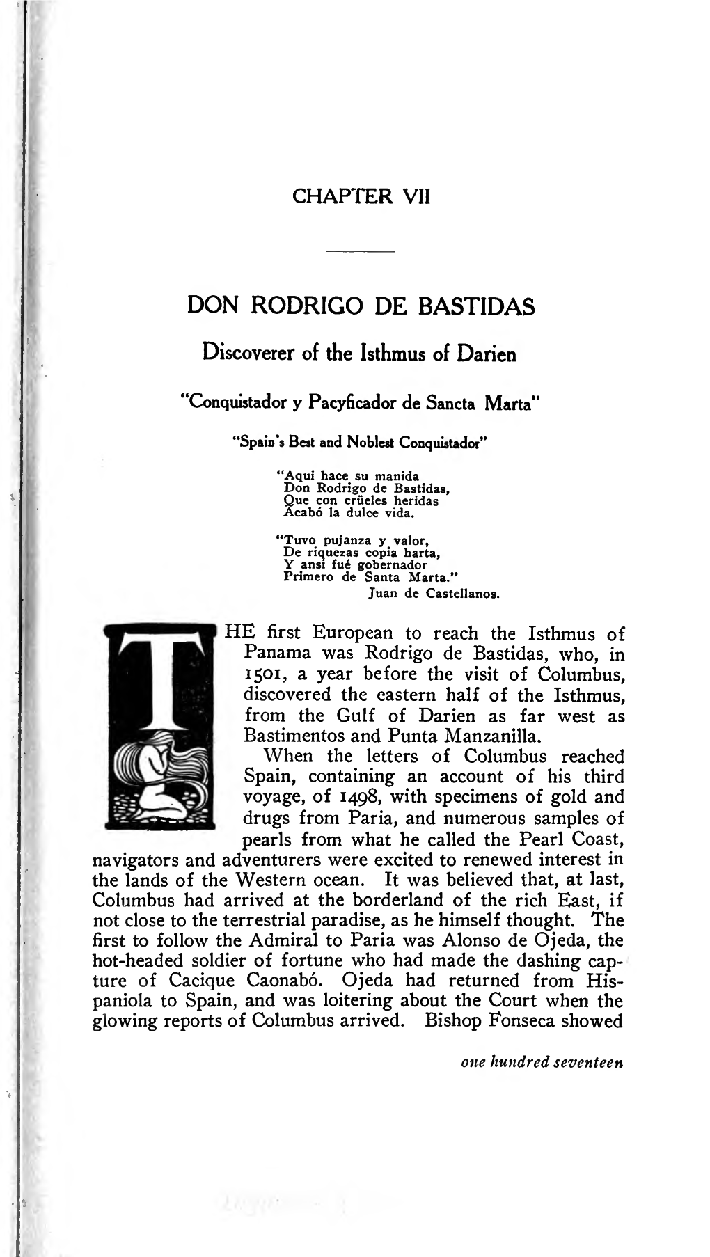 Don Rodrigo De Bastidas