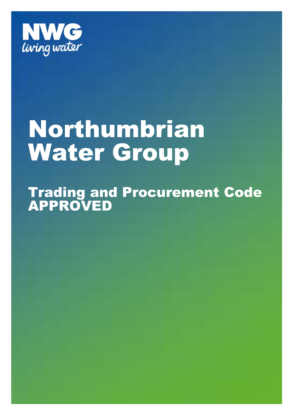 Northumbrian Water Group (NWG)