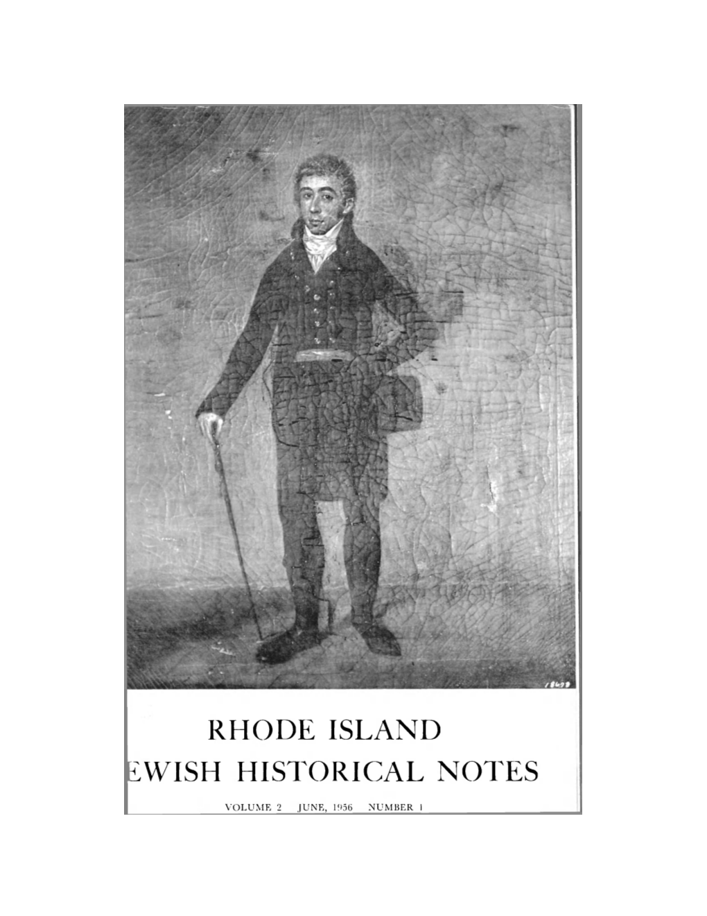 Rhode Island Ewish Historical Notes