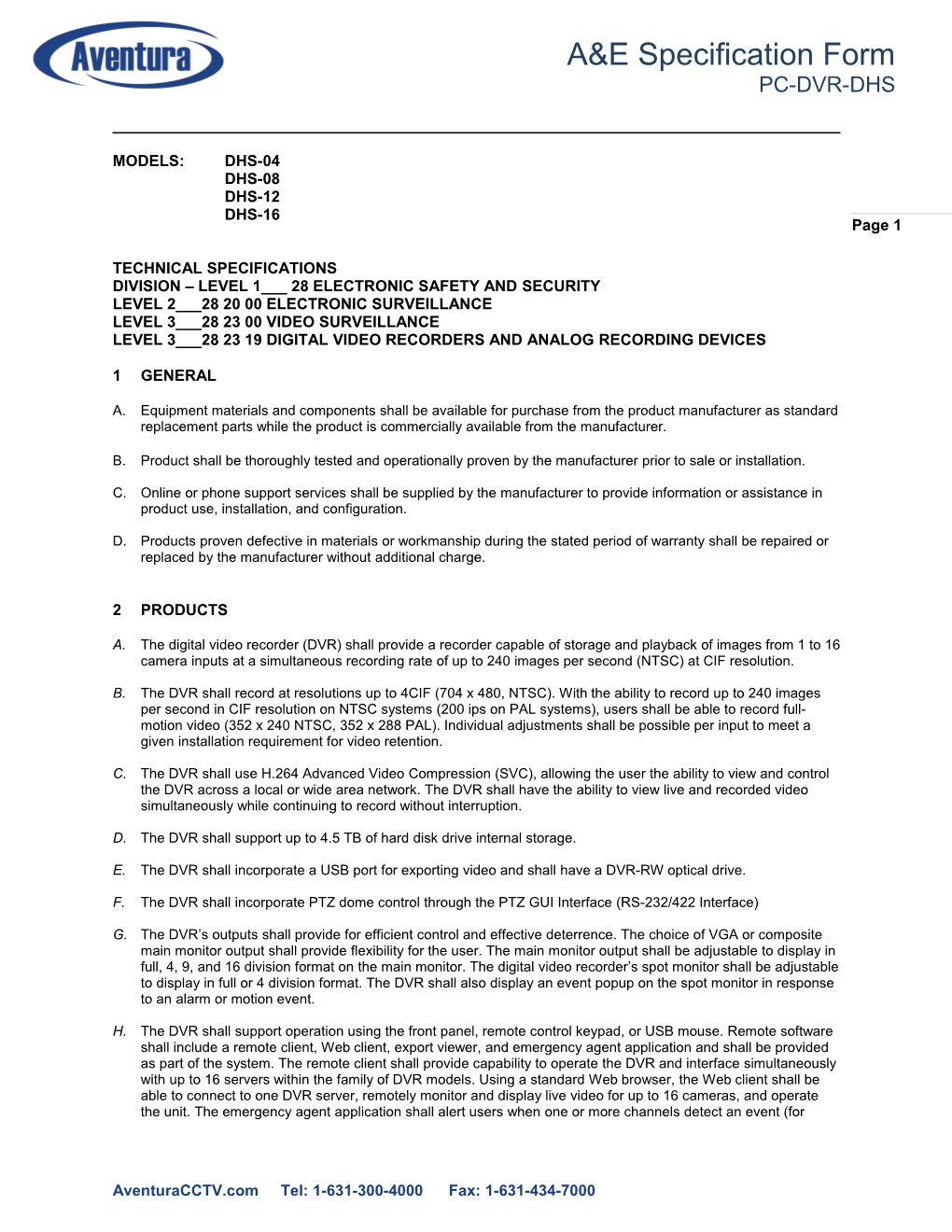 Division Level 1___ 28 Electronic Safety and Security s1