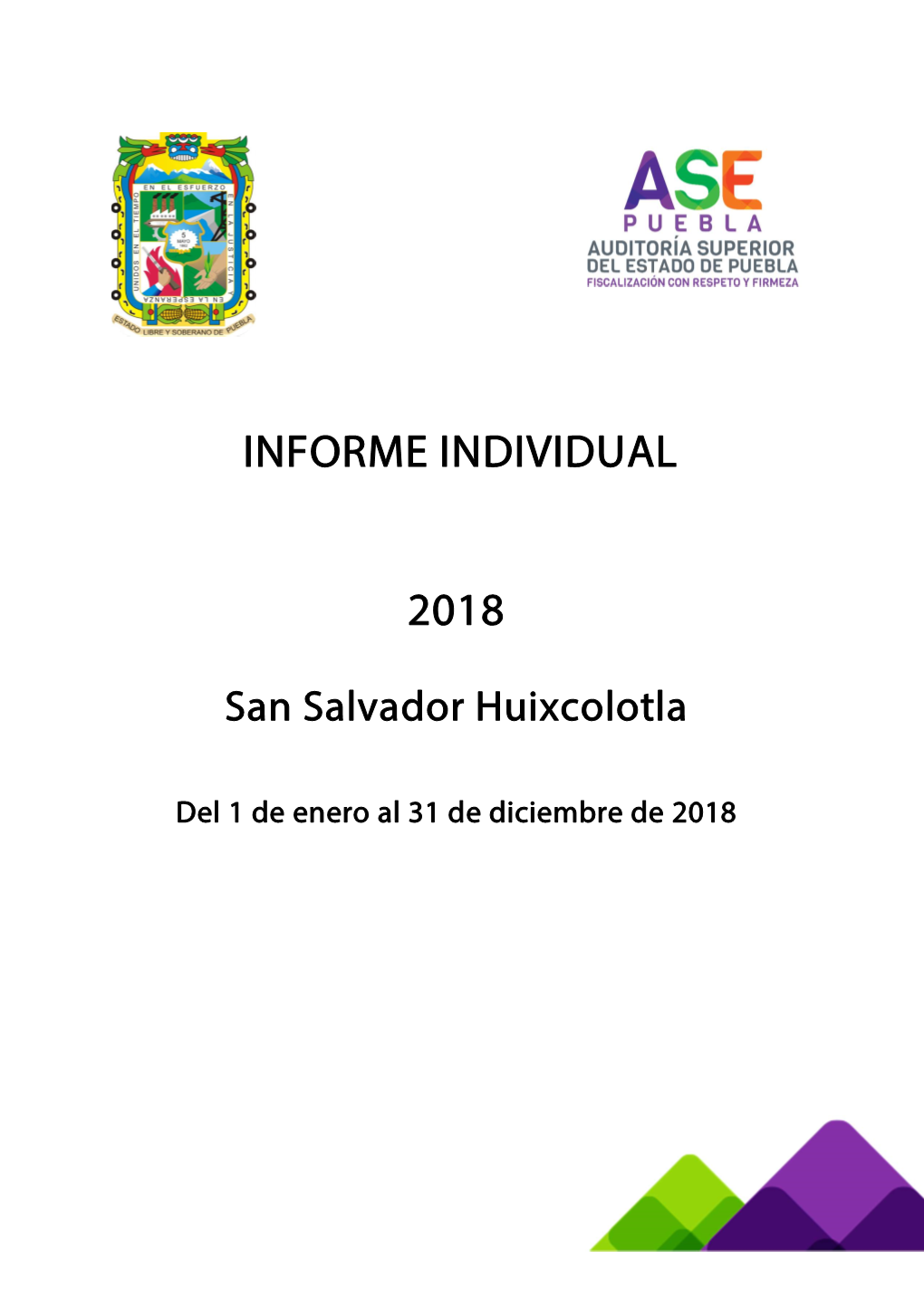 2018 Informe Individual