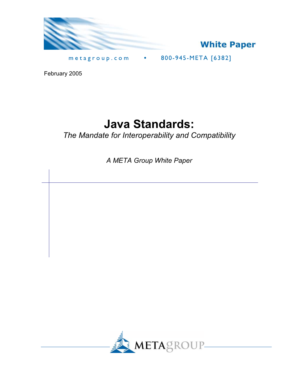 Java Standards: the Mandate for Interoperability and Compatibility