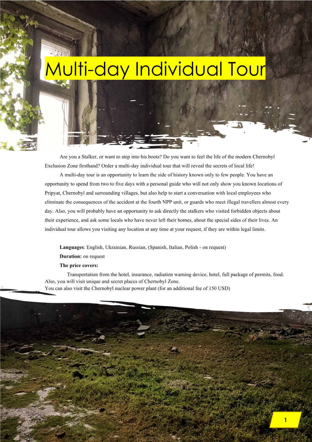 Multi-Day Individual Tour