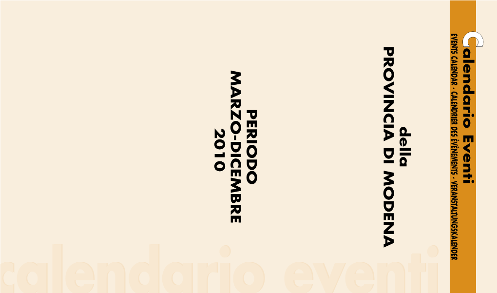 Calendario Eventieventi Denominazione Data Luogo Evento Info - Rif