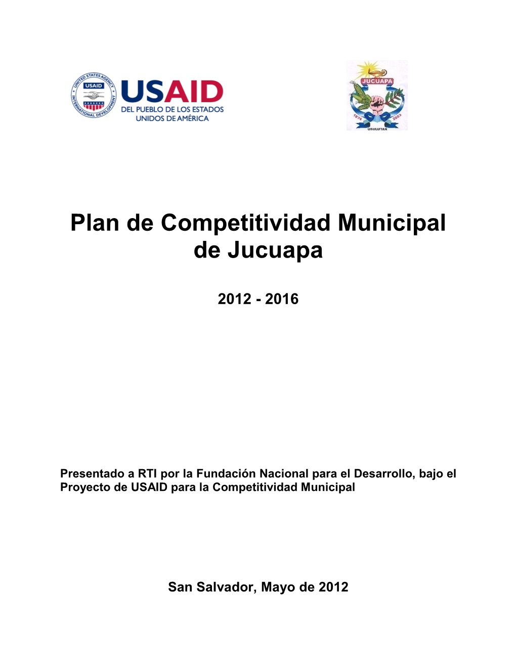 Proyecto USAID Para La Competitividad Municipal