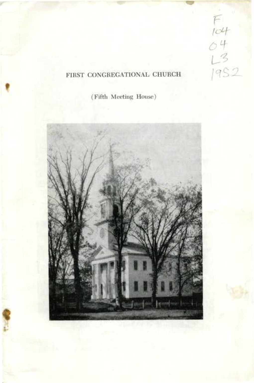 First Congregational Church