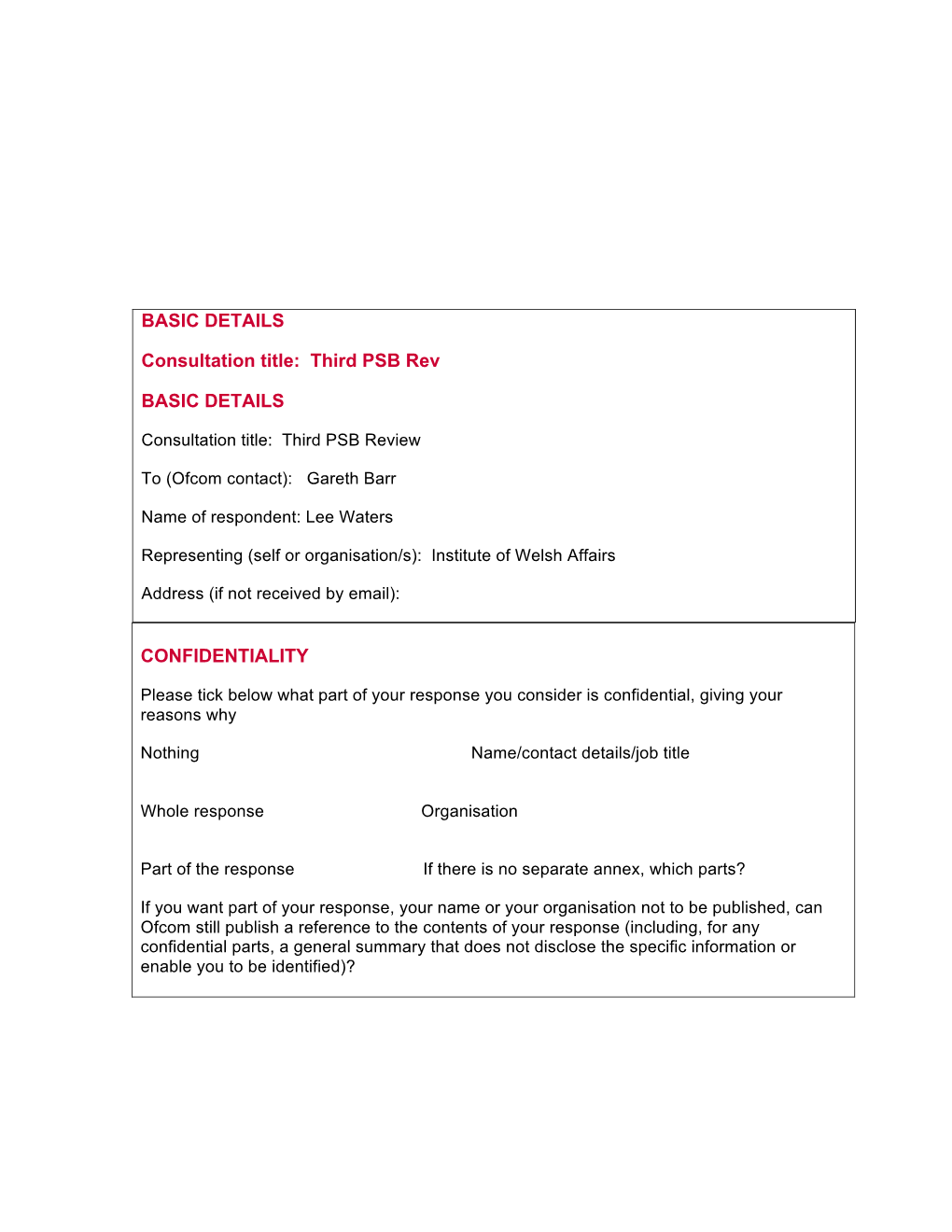 Third PSB Rev BASIC DETAILS