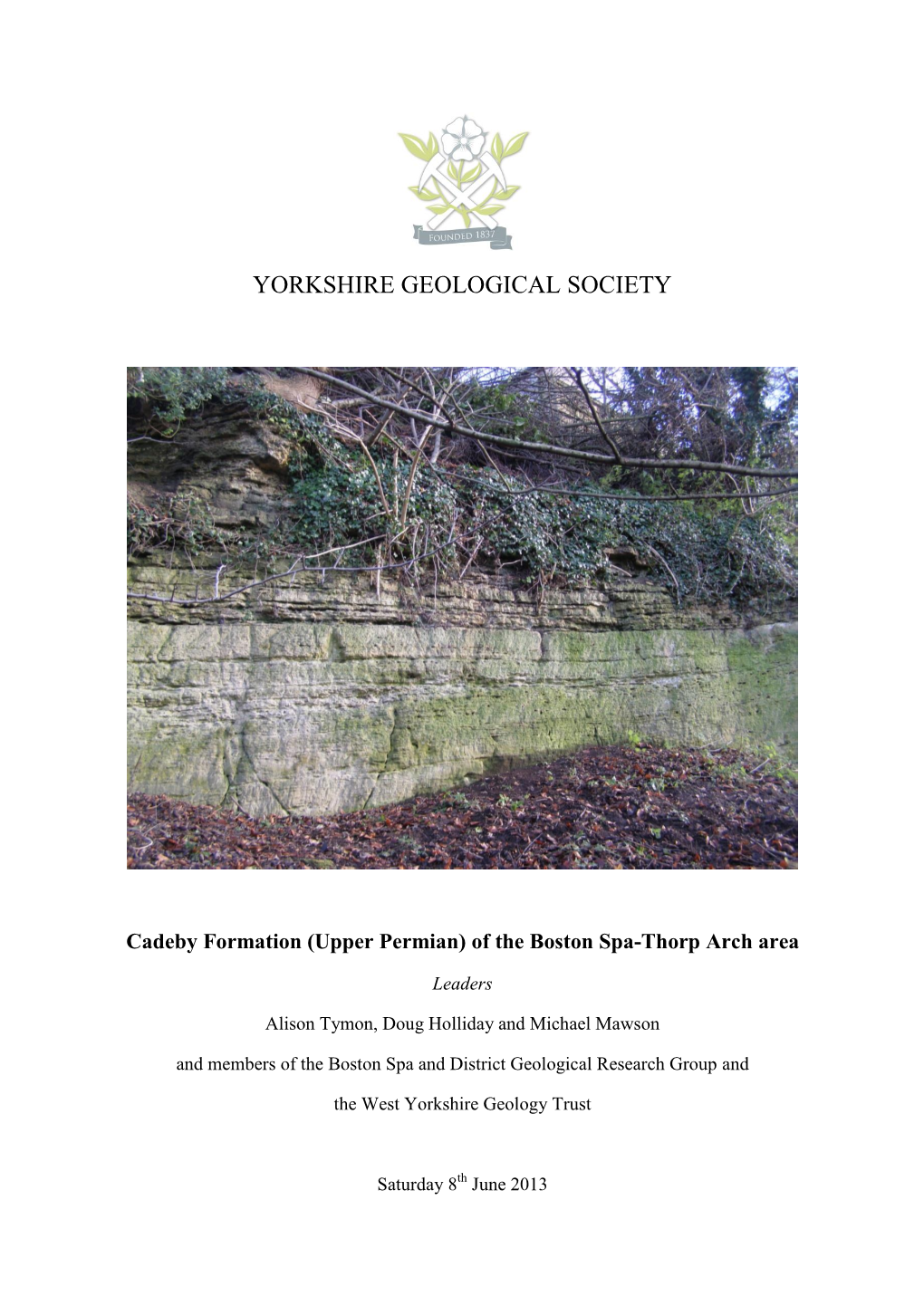 Yorkshire Geological Society