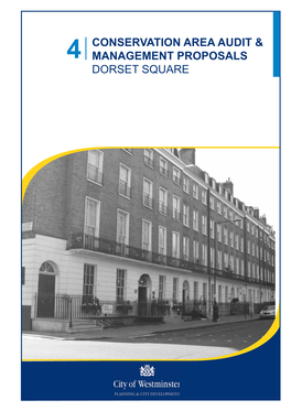 Dorset Square Conservation Area Audit