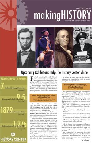 Upcoming Exhibitions Help the History Center Shine