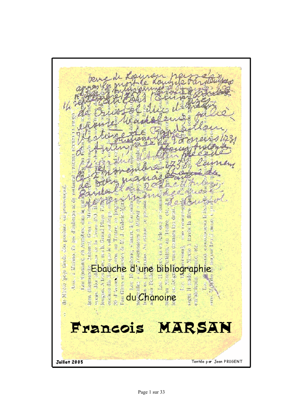 Fonds MARSAN