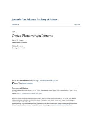 Optical Phenomena in Diatoms Richard B