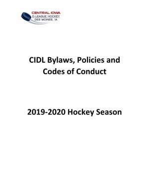2019-20 CIDL Cover