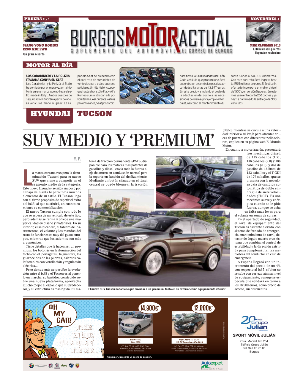 Suv Medio Y 'Premium'